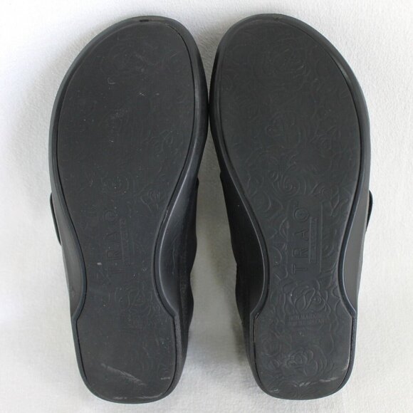 Alegria Traq Qwik Black Out Shoes Womens Size 38 US 8 Mesh Comfort QWI-5002 - Picture 8 of 10